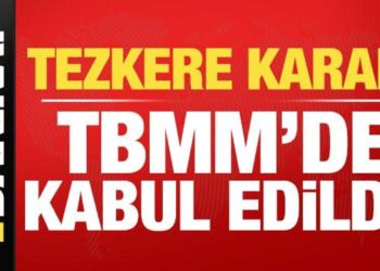 Son dakika: Lübnan tezkeresi TBMM’de kabul edildi!