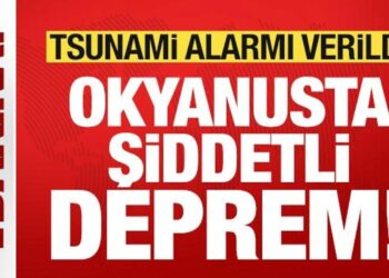 Son dakika: Okyanusta şiddetli deprem! Tsunami alarmı verildi