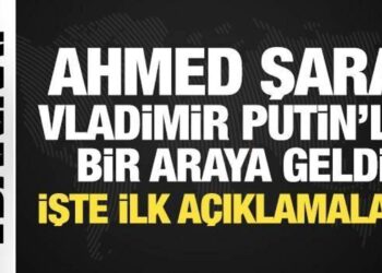 Son dakika… Şara Rusya’da! Putin ile kritik görüşme!