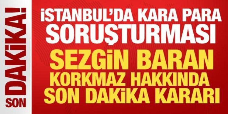 Son Dakika: Sezgin Baran Korkmaz hakkında gözaltı kararı