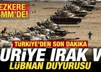 Son dakika: Tezkere TBMM’de! Türkiye’den son dakika Suriye, Irak ve Lübnan duyurusu