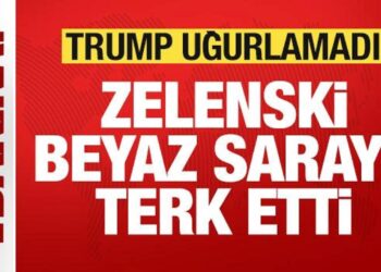 Son dakika: Trump, Zelenski’yi uğurlamadı, Zelenski Beyaz Saray’ı terk etti
