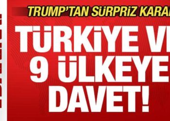 Son dakika: Trump’tan sürpriz Mısır kararı! Türkiye ve 9 ülkeye davet