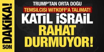 Son dakika… Witkoff’dan kritik Gazze ziyareti! Ateşkes sürecini takip edecek!