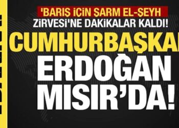 Son dakika…Mısır’da tarihi zirve! ‘Barış için Şarm El-Şeyh Zirvesi’ne dakikalar kaldı!