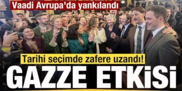 Tarihi seçimde zafere uzandı! Vaadi Avrupa’da yankılandı! Gazze etkisi