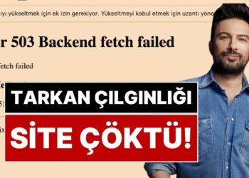 Tarkan İstanbul Konseri Bileti Almak İsteyenler Kapıda Kaldı: Yoğunluktan Biletix Çöktü, Bilet Alınamadı!