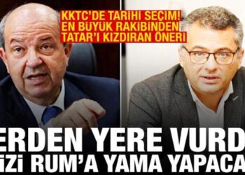 Tatar: CTP, Kıbrıs Türkü’nü Rum’a yama yapmaya çalışıyor