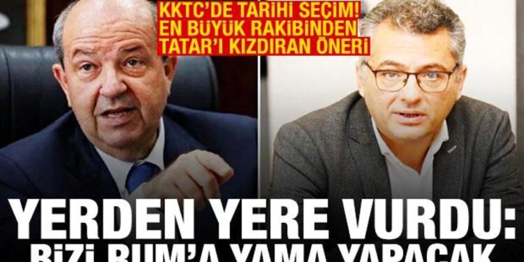 Tatar: CTP, Kıbrıs Türkü’nü Rum’a yama yapmaya çalışıyor