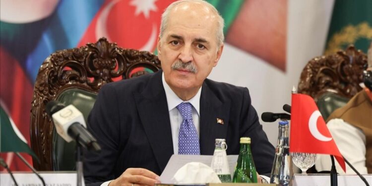 TBMM Başkanı Kurtulmuş: Netanyahu soykırım suçundan kolayca kurtulamamalı