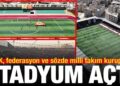 Terör örgütü PKK, federasyon ve sözde milli takım kurup stadyum açtı