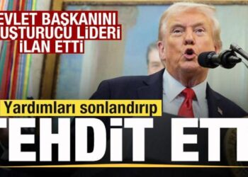 Trump, devlet başkanını uyuşturucu lideri ilan etti! Yardımları sonlandırıp tehdit etti