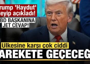Trump ‘Haydut’ deyip açıkladı! Ülkesine karşı çok ciddi harekete geçeceğiz! Jet cevap