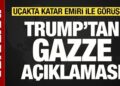 Trump, Katar Emiri ile görüştü: Gazze açıklaması