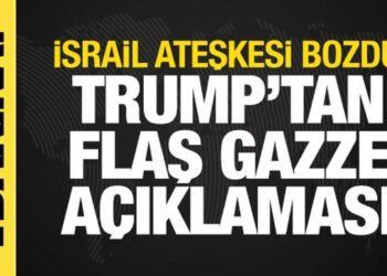 Trump’tan Gazze açıklaması: Ateşkes halen yürürlükte