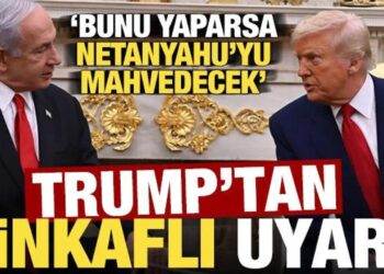 Trump’tan Netanyahu’ya sinkaflı uyarı! ‘Bunu yaparsa Netanyahu’yu mahvedecek…’