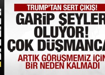 Trump’tan son dakika açıklaması: Garip şeyler oluyor, çok düşmanca! Görüşmeyeceğim