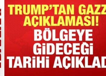Trump’tan son dakika Gazze açıklaması: Bölgeye gideceği tarihi açıkladı!
