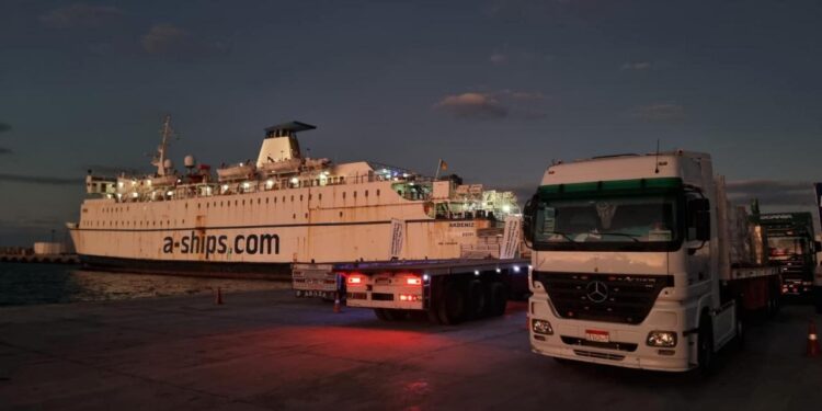 Türkiye’nin 25 insani yardım TIR’ı Refah’a hareket etti