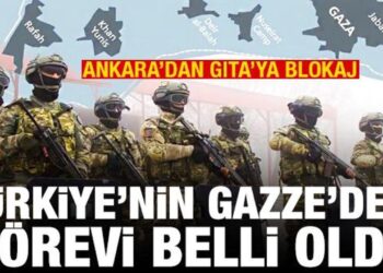 Türkiye’nin Gazze’deki görevi belli oldu! Ankara’dan GITA’ya blokaj