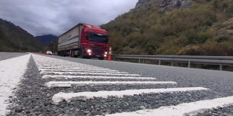 Türkiye’nin üçüncü “melodili yol uygulaması” Trabzon’da hayata geçirildi