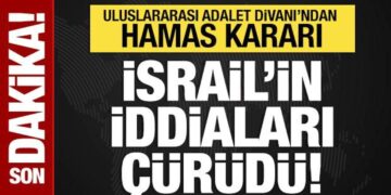 Uluslararası Adalet Divanı’ndan Hamas kararı