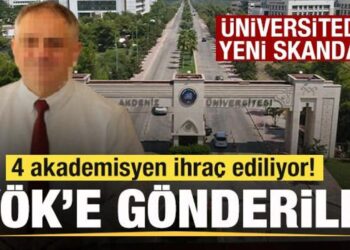 Üniversitede yeni skandal! 4 akademisyen ihraç ediliyor! YÖK’e gönderildi