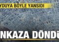 Uydu fotoğraflarına yansıdı! Şehir enkaza döndü!