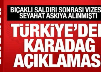 Vizesiz seyahat askıya alınmıştı! Türkiye’den Karadağ açıklaması