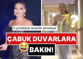 Vücudunu Shoplayınca Duvarları Yamultan Demet Akalın’ın Koridor Performansı Sosyal Medyada Alay Konusu Oldu!
