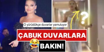 Vücudunu Shoplayınca Duvarları Yamultan Demet Akalın’ın Koridor Performansı Sosyal Medyada Alay Konusu Oldu!