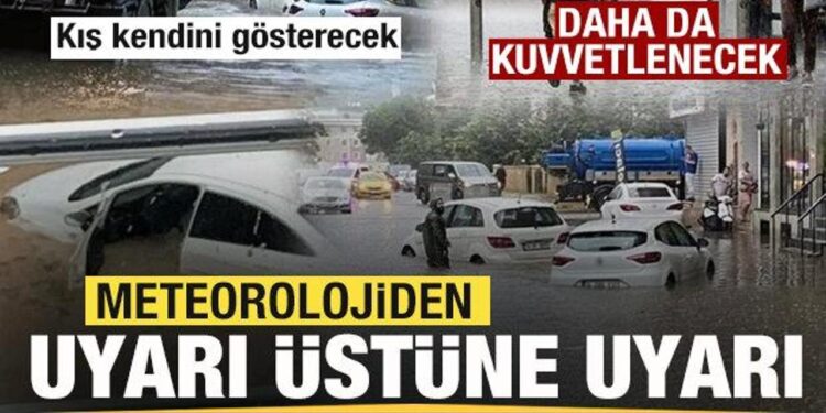 Yağmur daha da kuvvetlenecek! Kış kendini gösterecek! İstanbul için peş peşe uyarılar