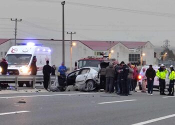Yola çıkan köpek kazaya neden oldu: Yaralılar var