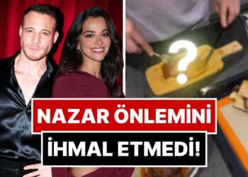 Yüzünü Yine Göstermedi: Aşkını Nazardan Sakınan Selin Yağcıoğlu Kerem Bürsin’in Hazırladığı Yemeği Paylaştı