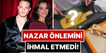 Yüzünü Yine Göstermedi: Aşkını Nazardan Sakınan Selin Yağcıoğlu Kerem Bürsin’in Hazırladığı Yemeği Paylaştı