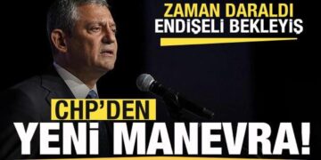Zaman daraldı! CHP’de endişeli bekleyiş! Partiden yeni manevra!