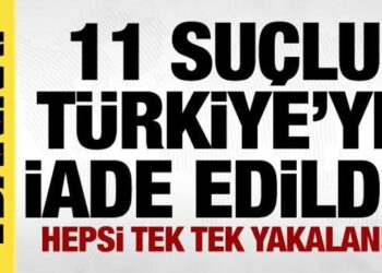 11 suçlu Türkiye’ye iade edildi! Bakan Yerlikaya duyurdu!