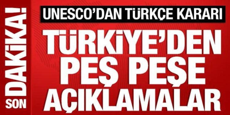 15 Aralık, Dünya Türk Dili Ailesi Günü ilan edildi: Türkiye’den peş peşe açıklamalar