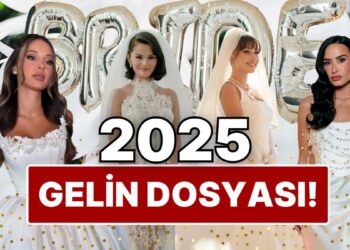 2025’in Gelin Dosyasını Açıyoruz: Ünlülerin Bu Sene Bir “Evet”le Tarihe Geçen Gelinlikleri!