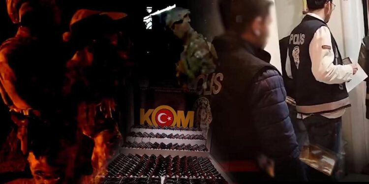 41 ilde düğmeye basıldı! Silah operasyonu! Ele geçirilen miktar devasa boyutta!