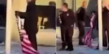 Bayrağa Müdahale Girişimi, Halk Hızla Önledi