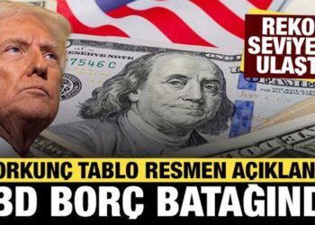 ABD’de korkunç tablo resmen açıklandı: Borç rekor seviyeye ulaştı!