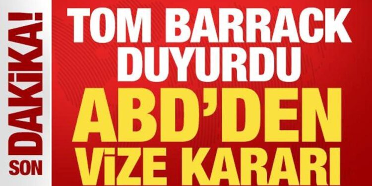 ABD’den Türkiye için vize kararı!