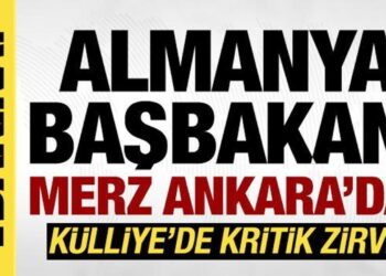 Almanya Başbakanı Merz Ankara’da: Erdoğan resmi törenle karşıladı!