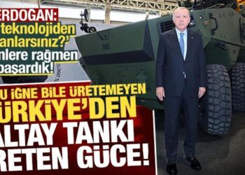 Altay TSK envanterinde! Erdoğan: Siz teknolojiden ne anlarsınız diyenlere rağmen başardık!