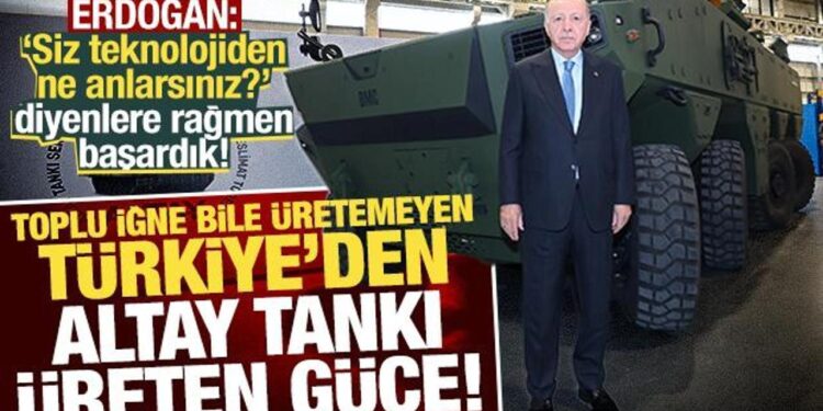 Altay TSK envanterinde! Erdoğan: Siz teknolojiden ne anlarsınız diyenlere rağmen başardık!