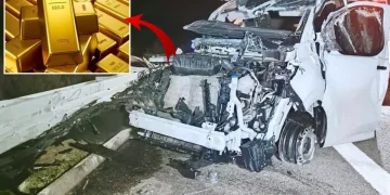 Zırhlı araç kazası: Kilolarca altın ortadan kayboldu