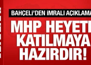 Bahçeli’den İmralı açıklaması: MHP heyete katılmaya hazırdır!