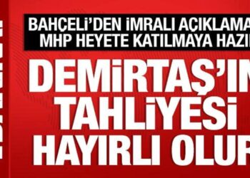 Bahçeli’den Selahattin Demirtaş açıklaması: Tahliyesi hayırlı olur