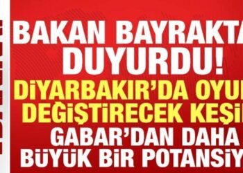 Bakan Bayraktar canlı yayında “Diyarbakır’da oyunu değiştirecek keşif” diyerek duyurdu!